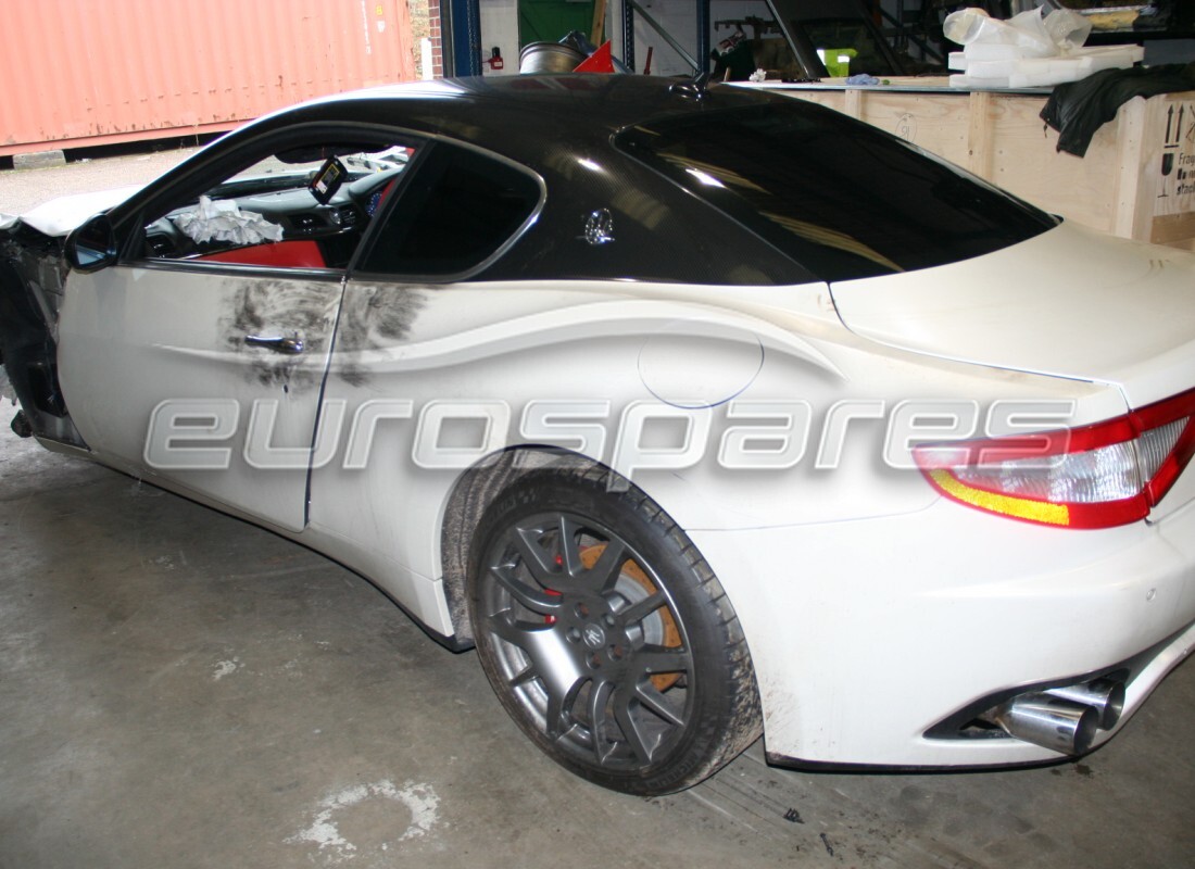maserati granturismo (2008) with 42,153 miles, being prepared for dismantling #3