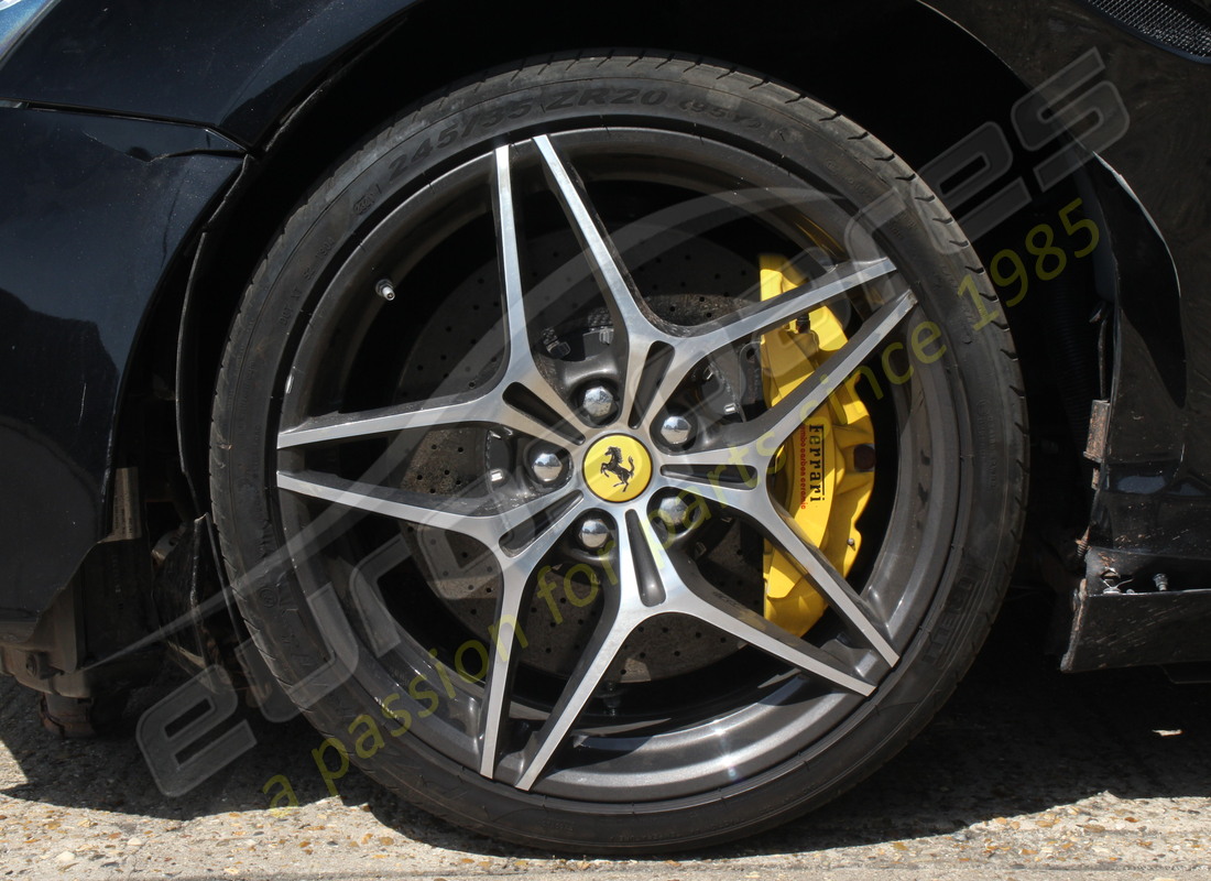 ferrari california t (rhd) with 22426 miles, being prepared for dismantling #23