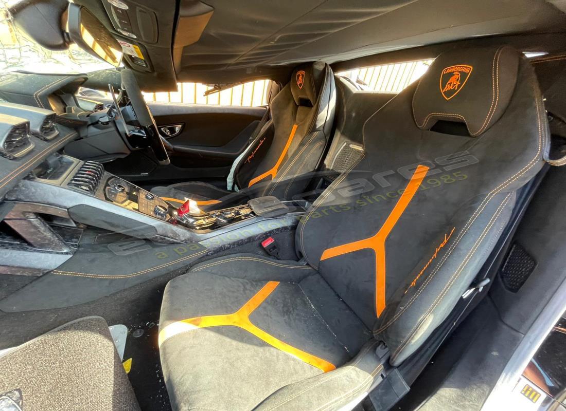lamborghini 2019 (performante spyder) with 1,589 miles, being prepared for dismantling #7