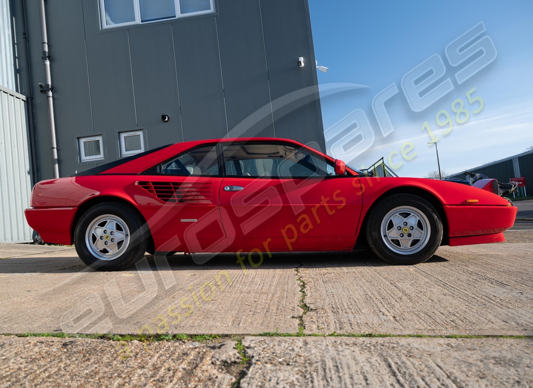 ferrari mondial 3.2 qv (1987) with 83223, being prepared for dismantling #6