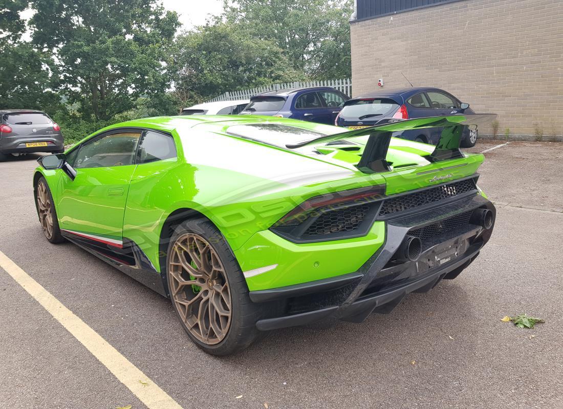 lamborghini performante coupe (2018) with 6,976 miles, being prepared for dismantling #3