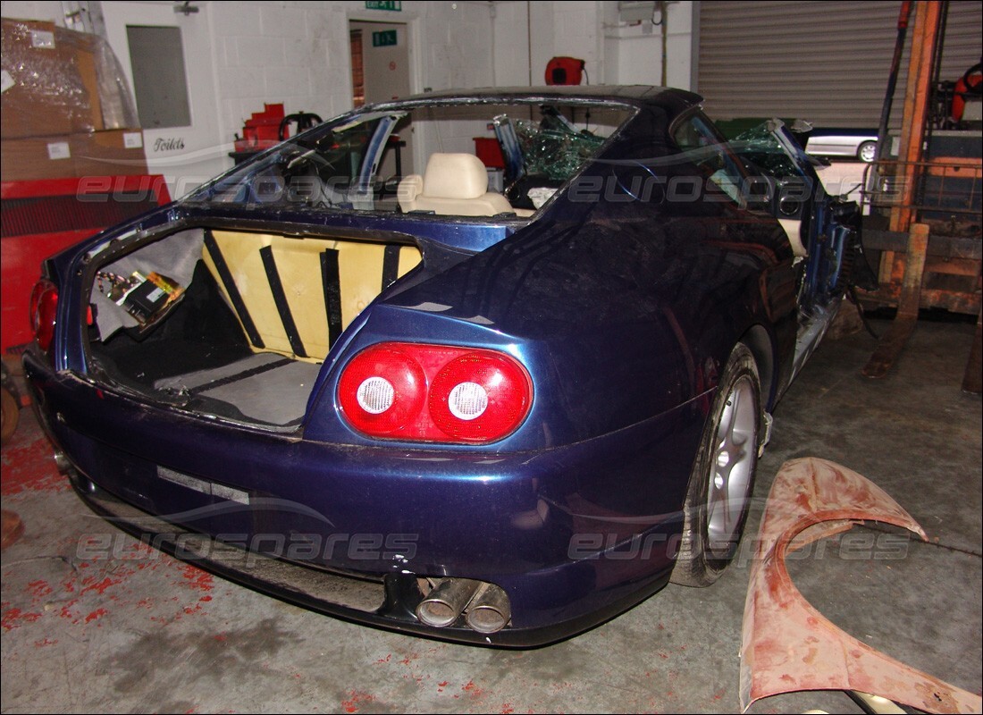 ferrari 456 m gt/m gta with 38,004 miles, being prepared for dismantling #6