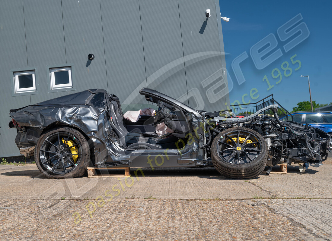 ferrari 812 gts with 620 miles, being prepared for dismantling #6