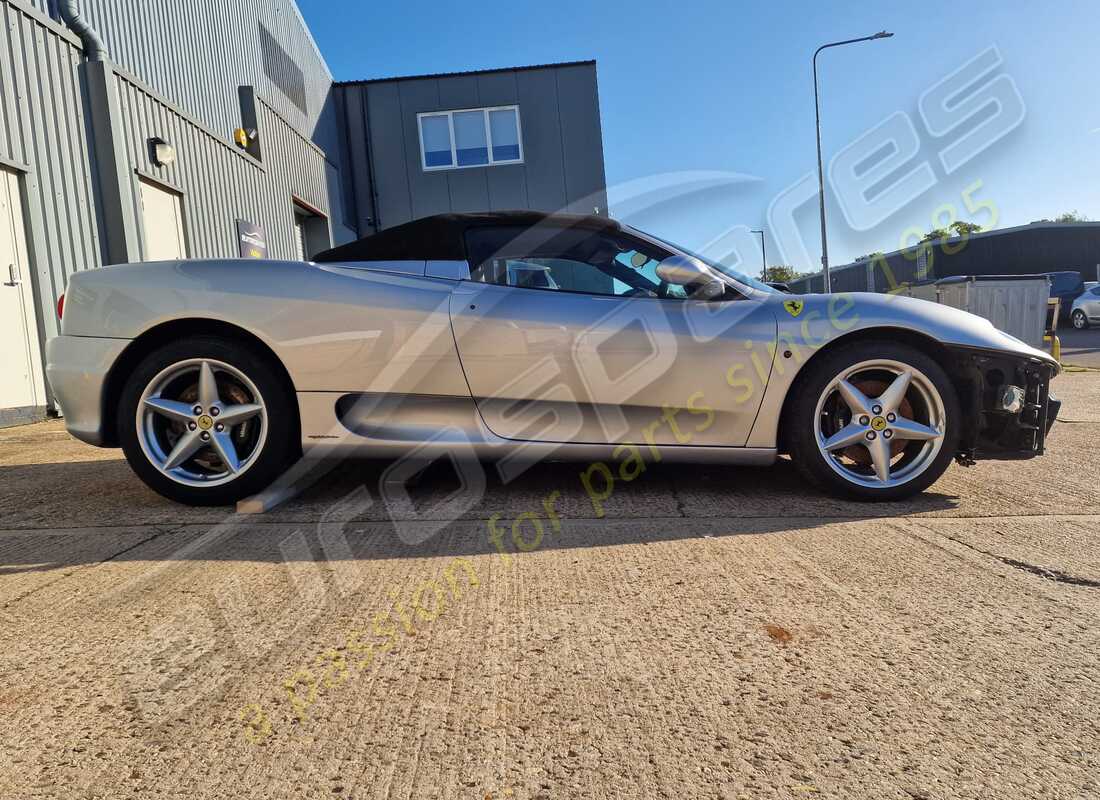ferrari 360 spider with 24,759 miles, being prepared for dismantling #6