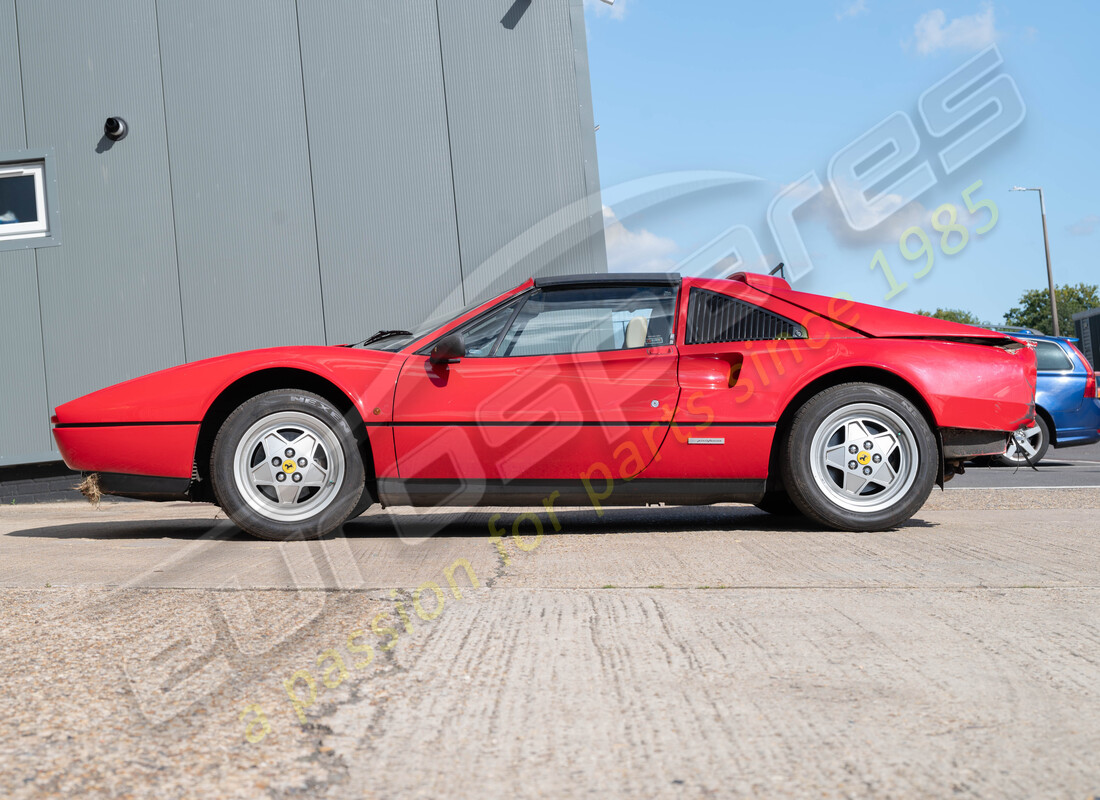 ferrari 328 (1988) being prepared for dismantling #2