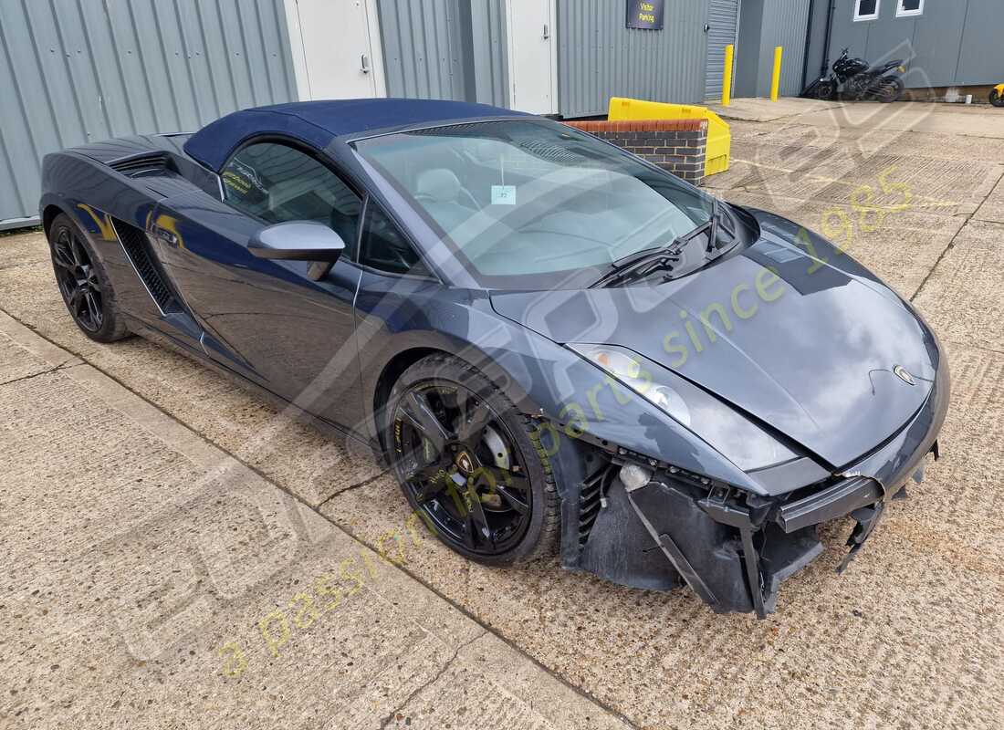 lamborghini gallardo spyder (2008) with 42,136 miles, being prepared for dismantling #8