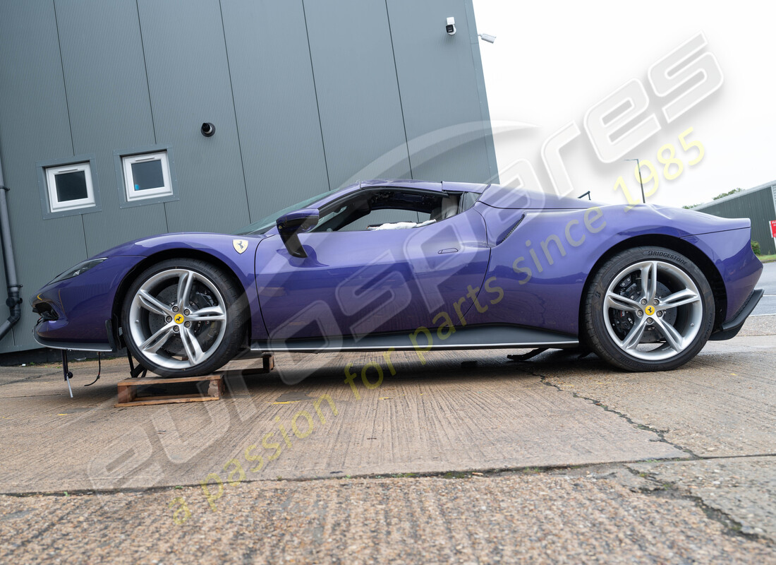 ferrari 296 gts with tbc, being prepared for dismantling #2