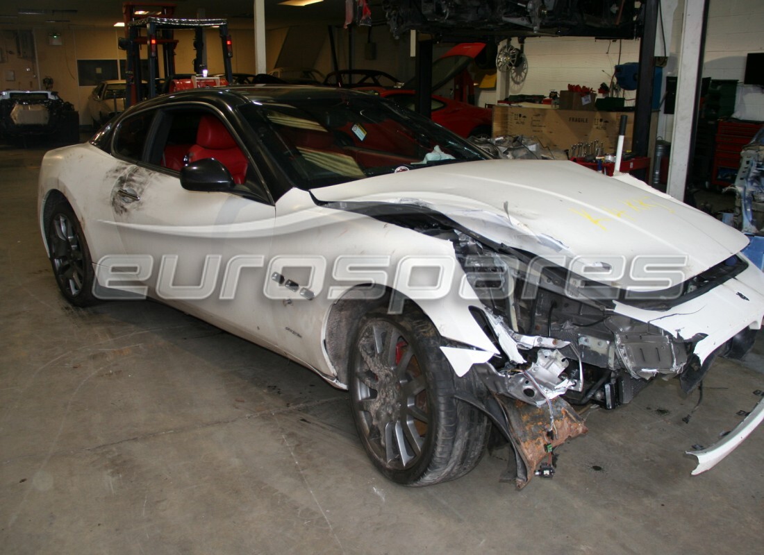 maserati granturismo (2008) with 42,153 miles, being prepared for dismantling #1
