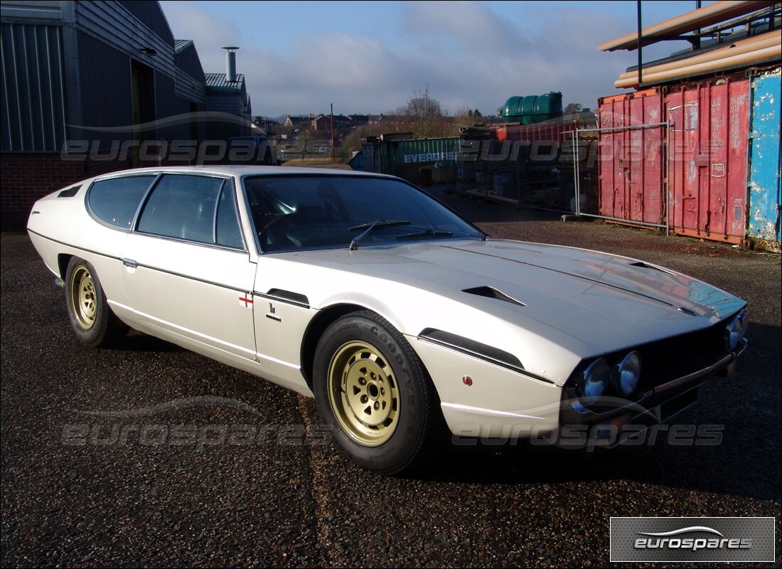 lamborghini espada with 21,064 miles, being prepared for dismantling #1