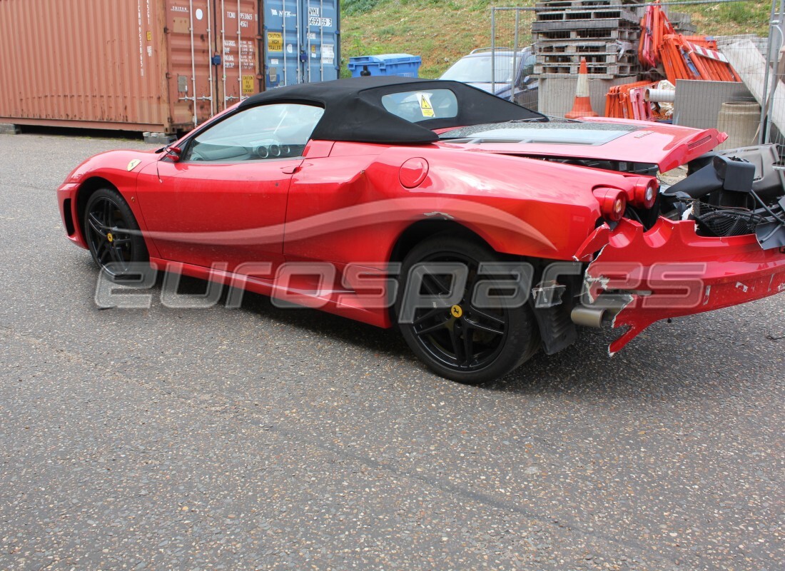 ferrari f430 spider (europe) with 15,744 miles, being prepared for dismantling #4