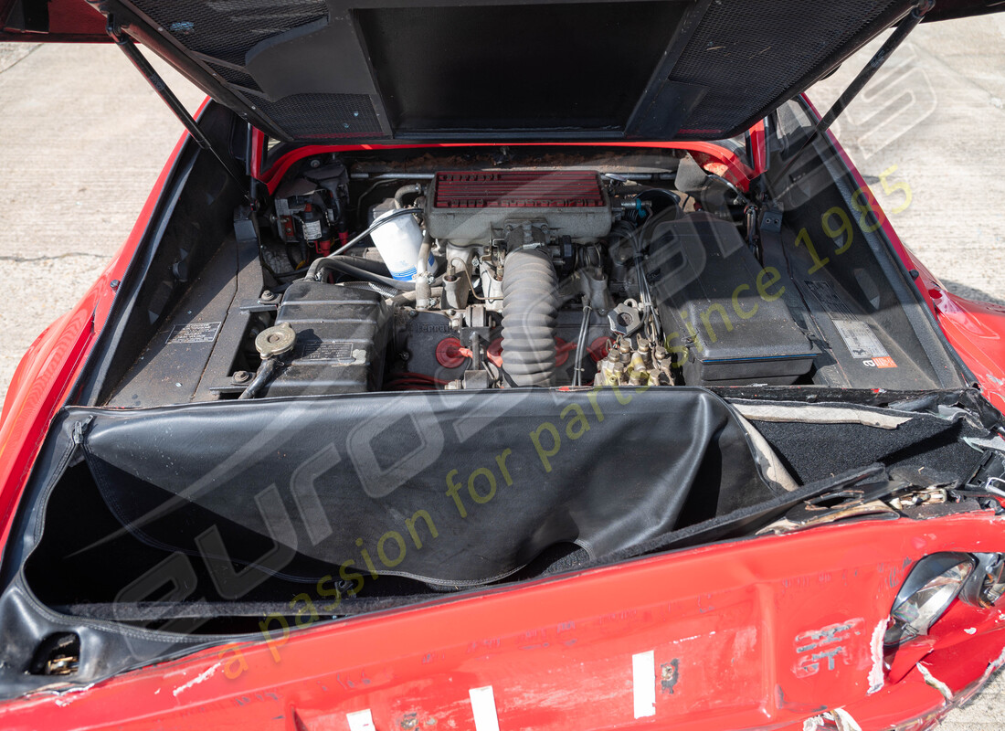 ferrari 328 (1988) being prepared for dismantling #14