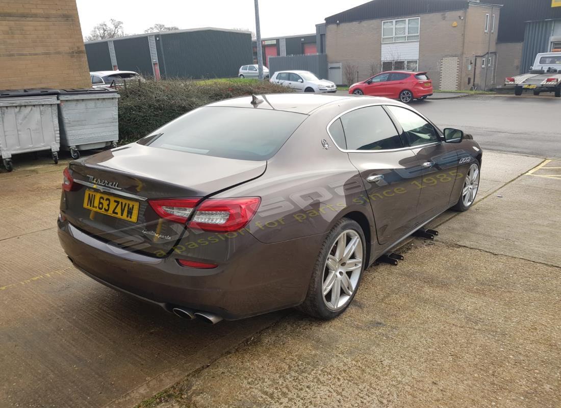 maserati qtp. v6 3.0 bt 410bhp 2015 with 41,122 miles, being prepared for dismantling #5