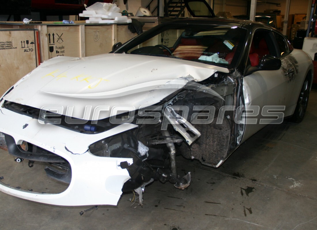 maserati granturismo (2008) with 42,153 miles, being prepared for dismantling #2