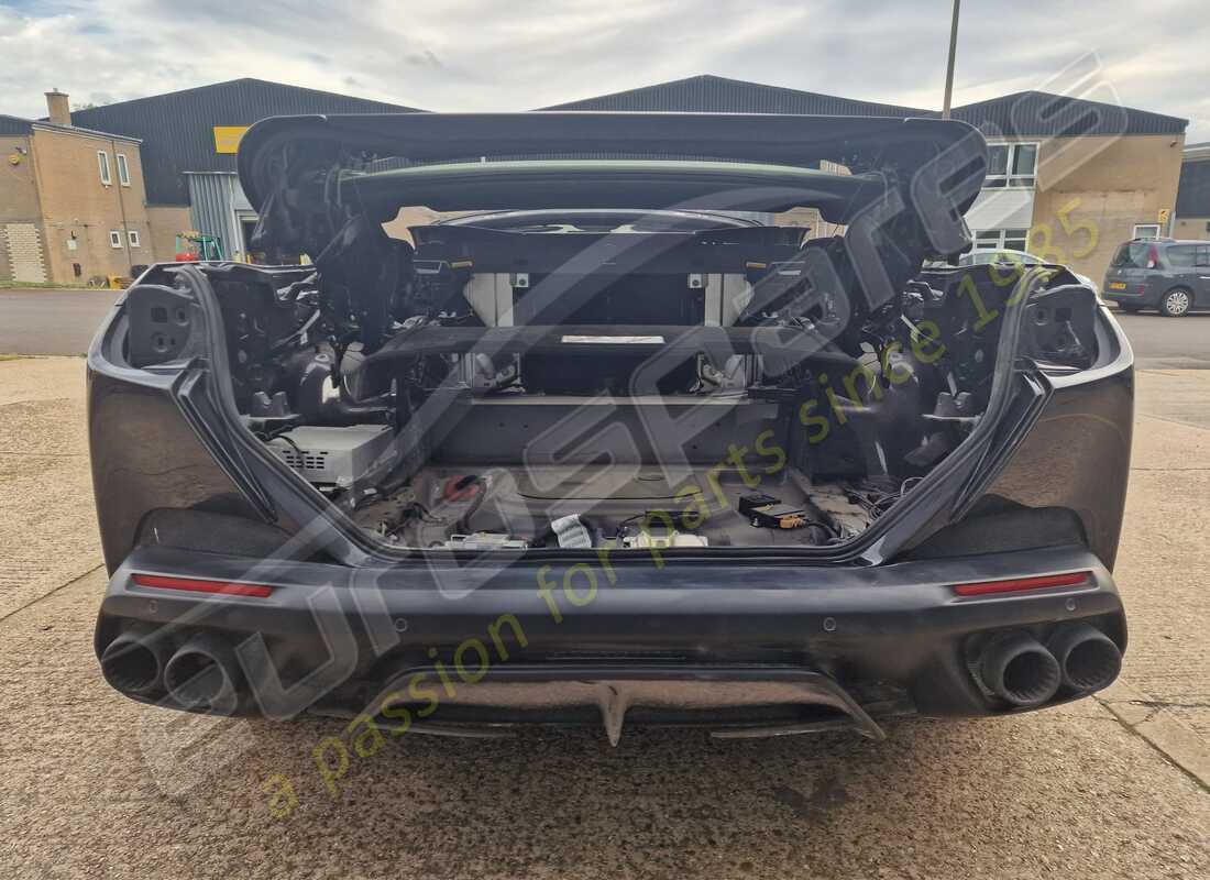 ferrari portofino with 6,500 miles, being prepared for dismantling #4