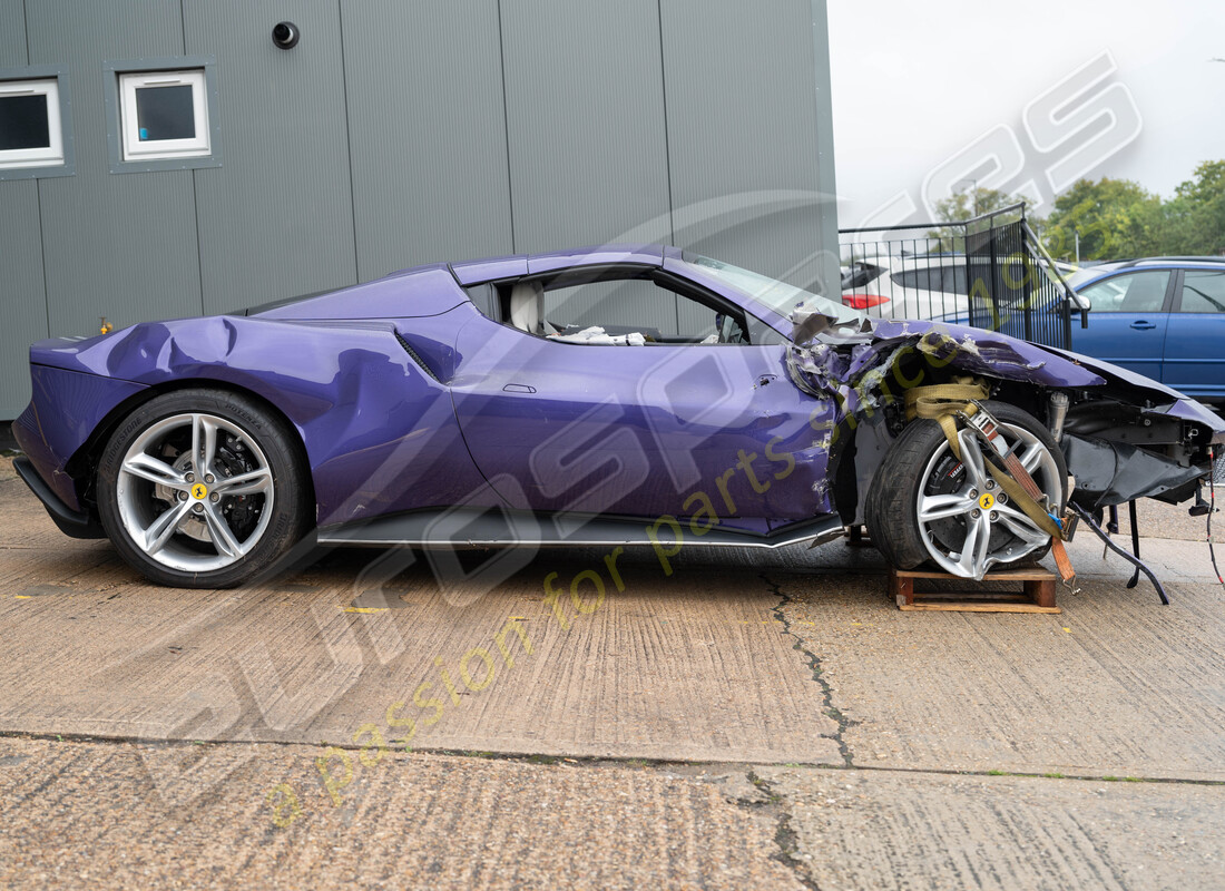 ferrari 296 gts with tbc, being prepared for dismantling #6