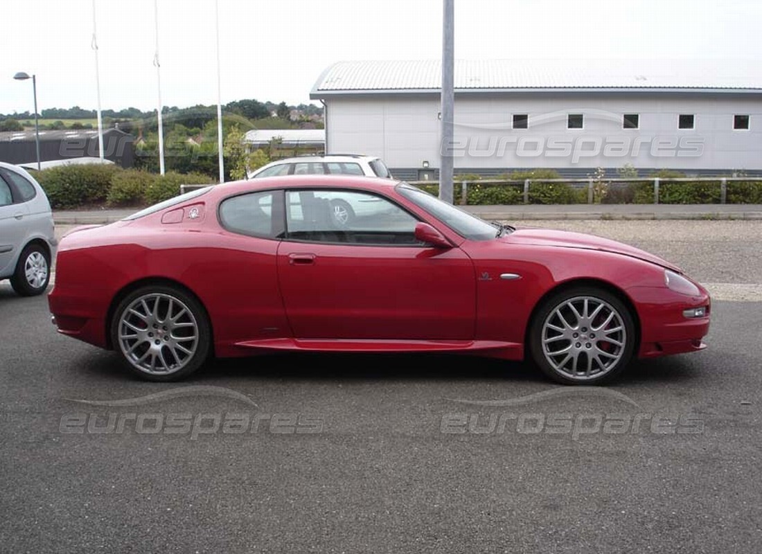 maserati 4200 gransport (2005) being prepared for dismantling at eurospares