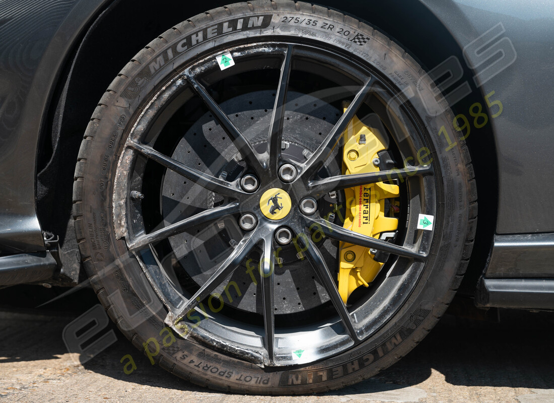 ferrari 812 gts with 620 miles, being prepared for dismantling #26
