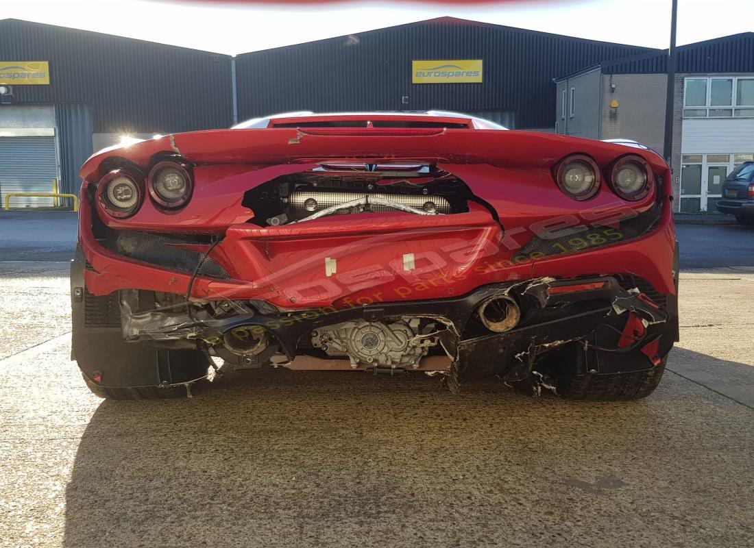ferrari f8 spider with 940 miles, being prepared for dismantling #5