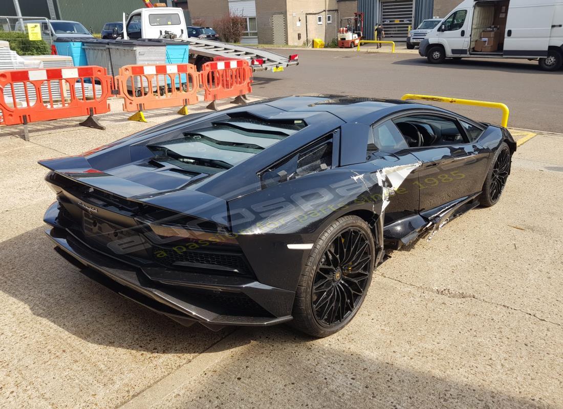 lamborghini lp740-4 s coupe (2018) with 6,254 miles, being prepared for dismantling #5