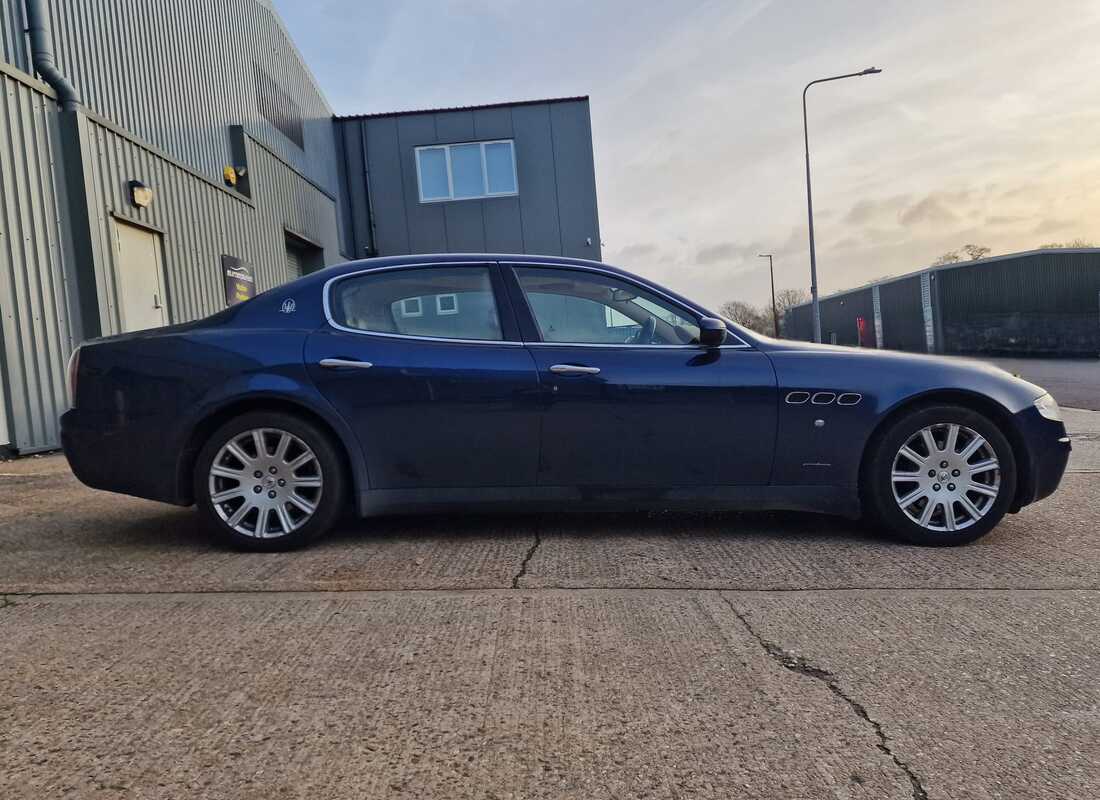maserati qtp. (2006) 4.2 with 127788 miles, being prepared for dismantling #6