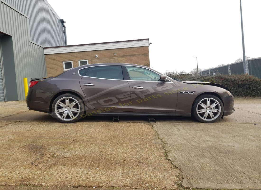 maserati qtp. v6 3.0 bt 410bhp 2015 with 41,122 miles, being prepared for dismantling #6