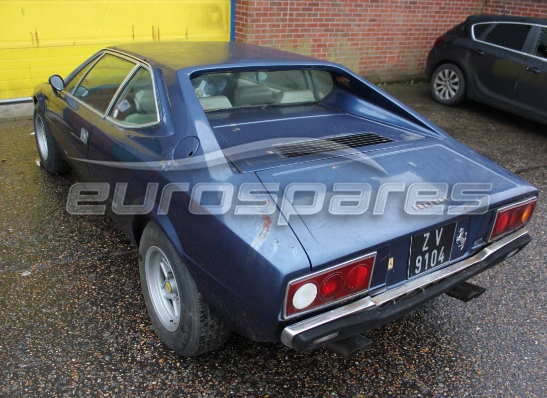 ferrari 308 gt4 dino (1979) with 37,003 miles, being prepared for dismantling #3