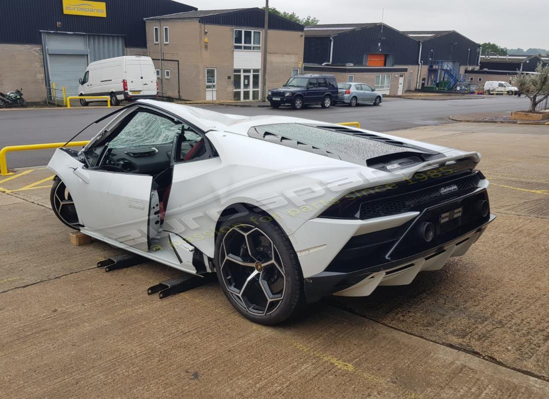 lamborghini 2020 (evo coupe) with 5,552 miles, being prepared for dismantling #3