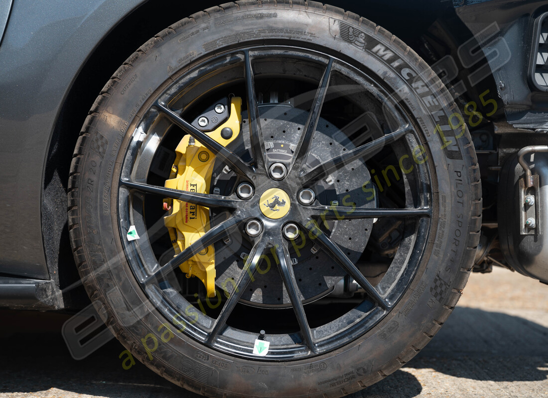 ferrari 812 gts with 620 miles, being prepared for dismantling #27