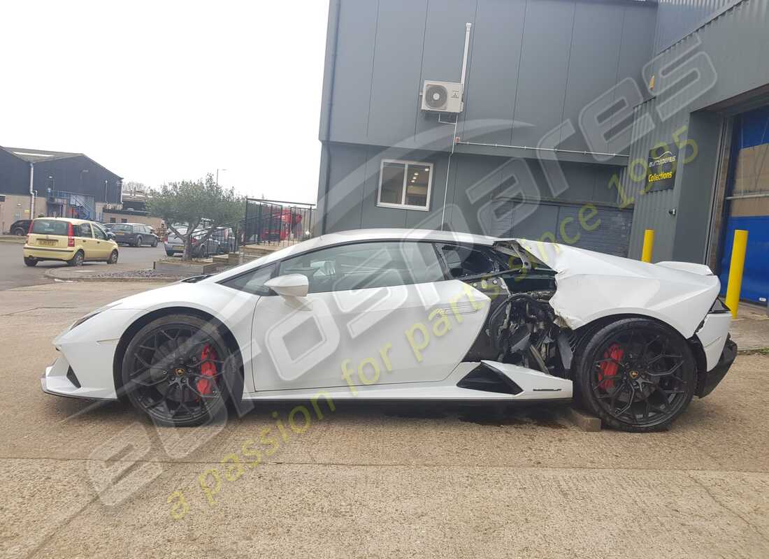 lamborghini 2020 (evo coupe) with 5,415 miles, being prepared for dismantling #2