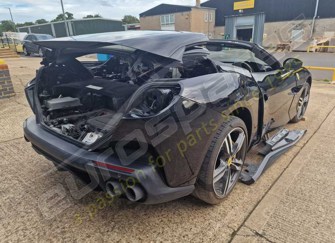 ferrari portofino with 6,500 miles, being prepared for dismantling #5