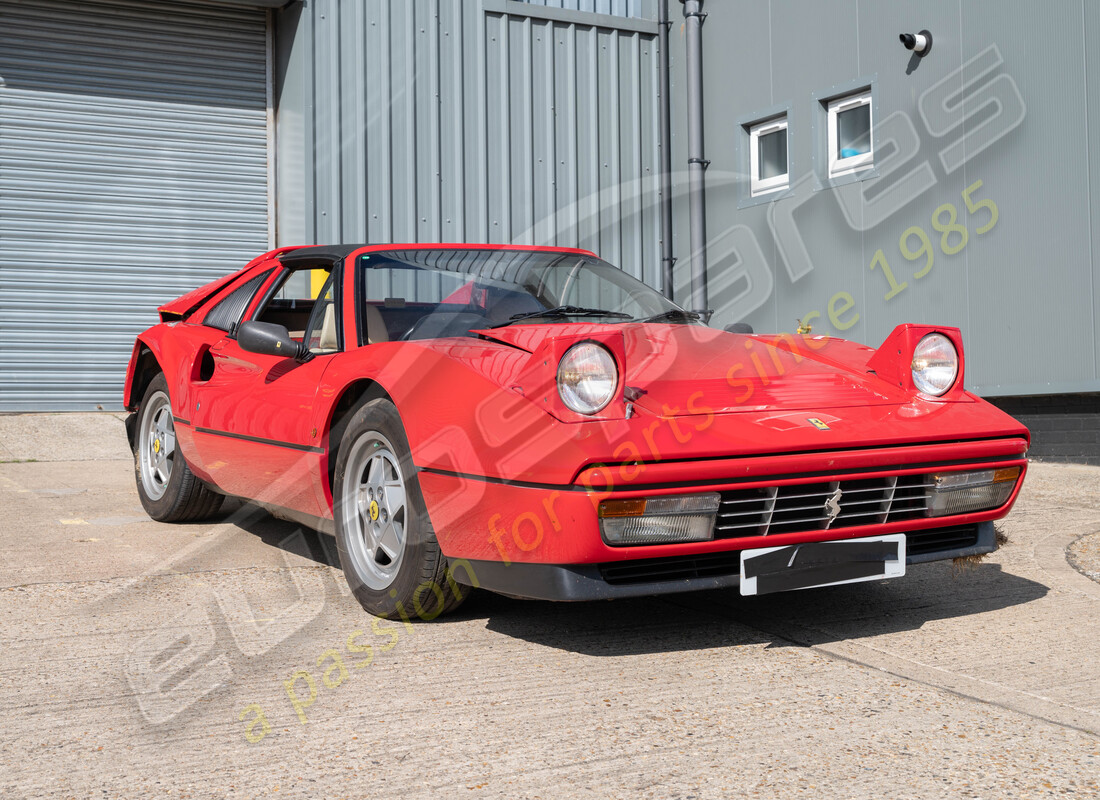 ferrari 328 (1988) being prepared for dismantling #7