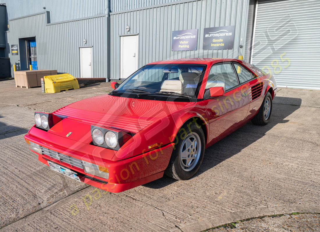 ferrari mondial 3.2 qv (1987) with 83223, being prepared for dismantling #1