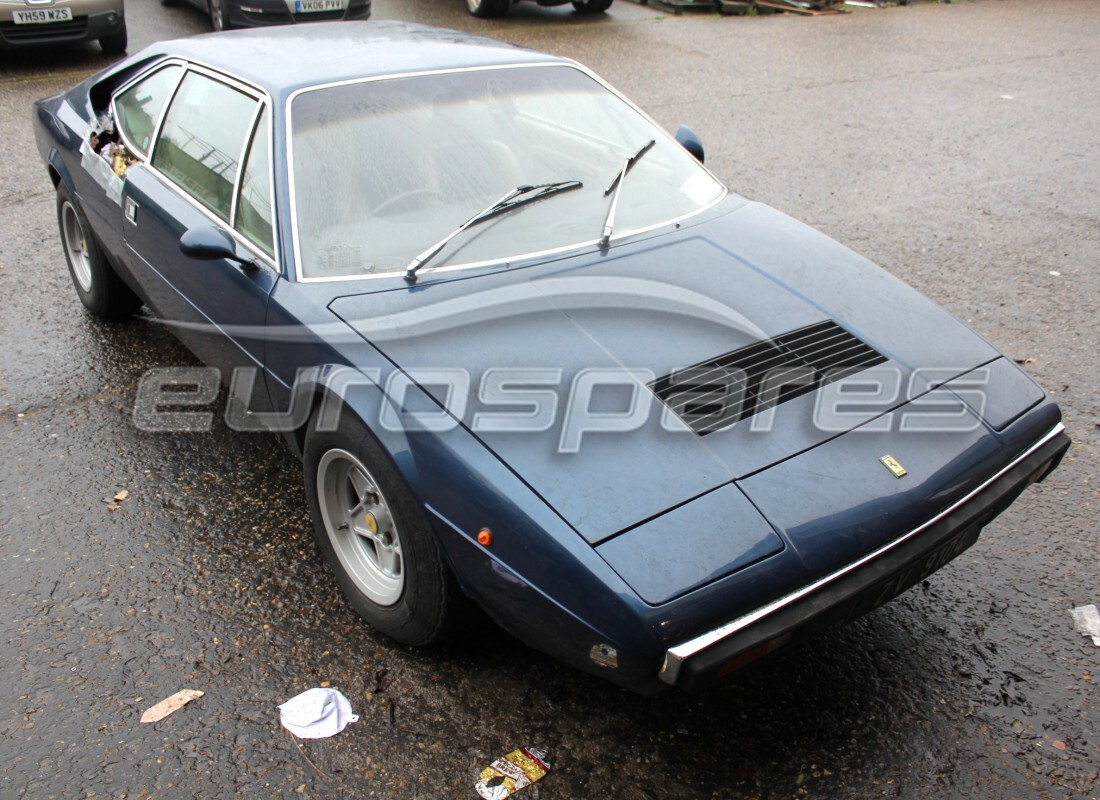 ferrari 308 gt4 dino (1979) with 37,003 miles, being prepared for dismantling #2