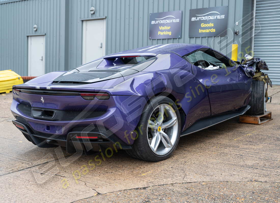 ferrari 296 gts with tbc, being prepared for dismantling #5