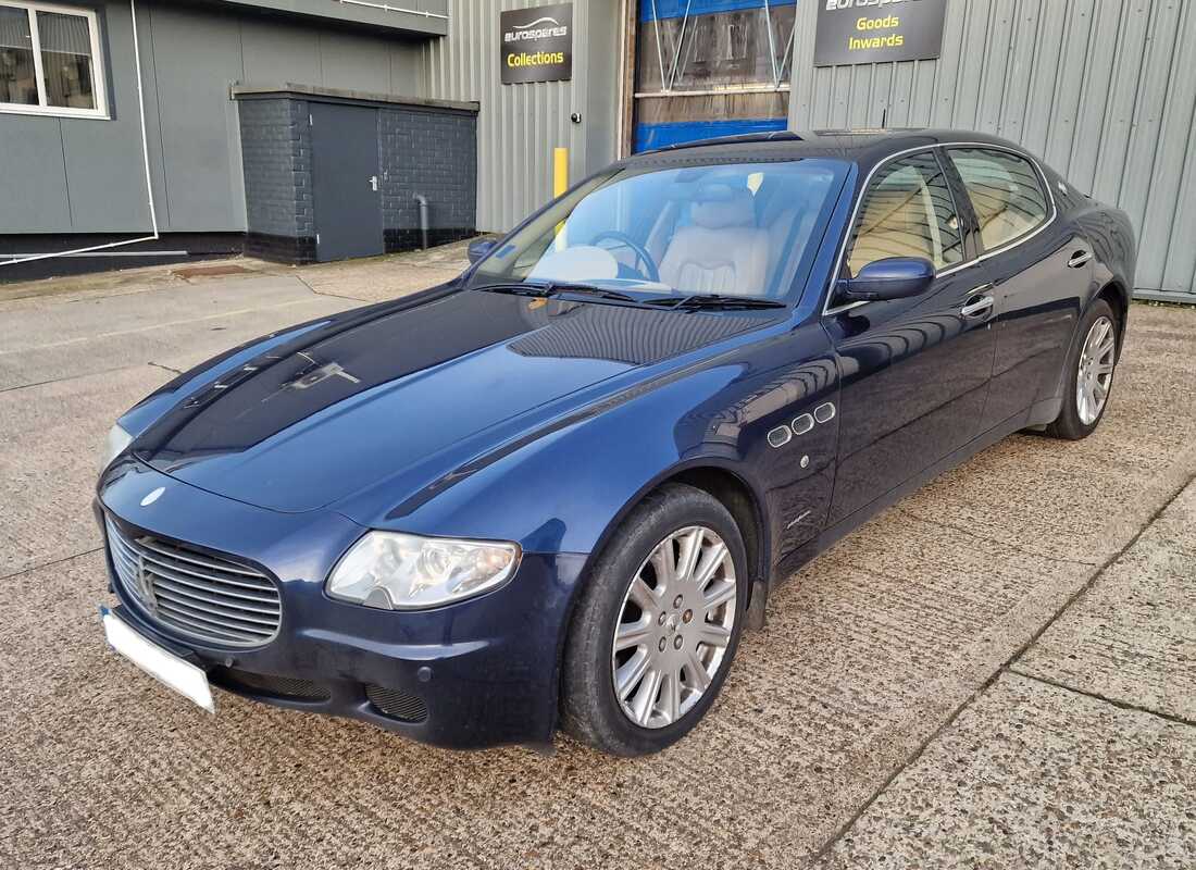 maserati qtp. (2006) 4.2 with 127788 miles, being prepared for dismantling #1