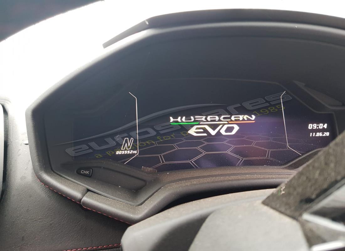 lamborghini 2020 (evo coupe) with 5,552 miles, being prepared for dismantling #10