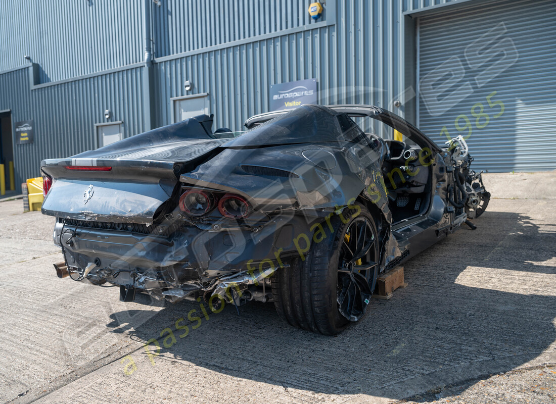 ferrari 812 gts with 620 miles, being prepared for dismantling #5
