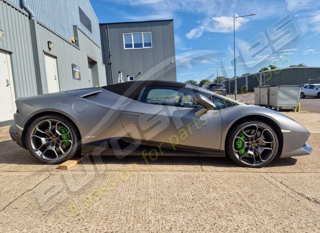 lamborghini lp610-4 spyder (2017) with 21,701 kilometers, being prepared for dismantling #6