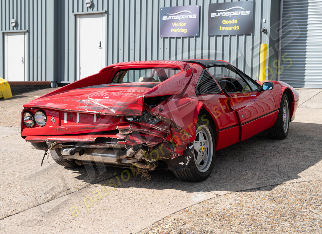 ferrari 328 (1988) being prepared for dismantling #5