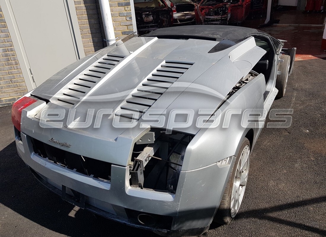 lamborghini gallardo spyder (2006) with 20,000 kilometers, being prepared for dismantling #4