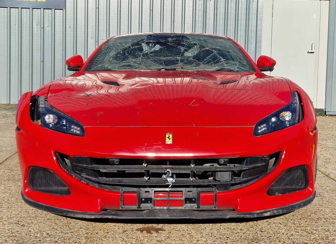 ferrari portofino m with 2000 miles, being prepared for dismantling #8