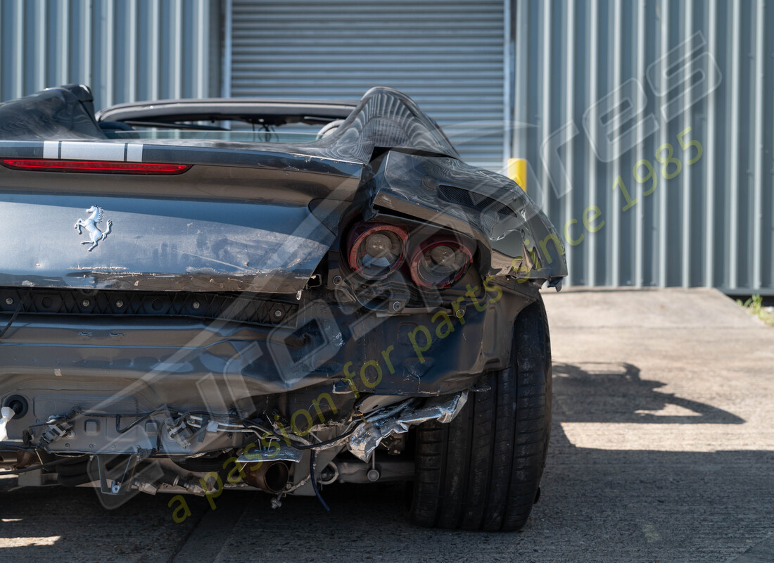 ferrari 812 gts with 620 miles, being prepared for dismantling #23