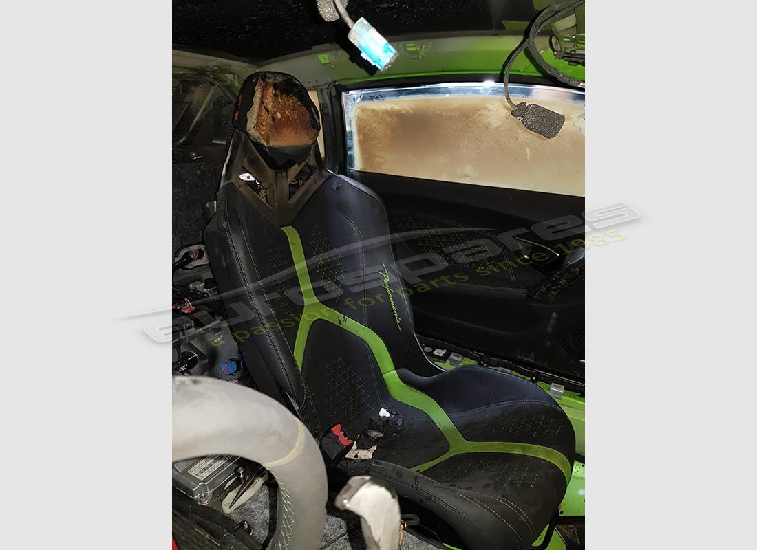 lamborghini 2018 (performante coupe) with 6,976 miles, being prepared for dismantling #11