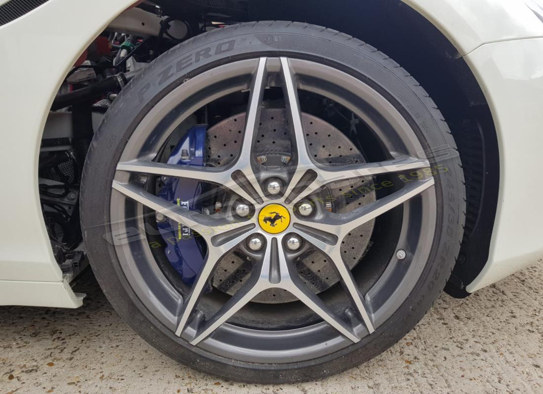 ferrari california t (europe) with unknown, being prepared for dismantling #16