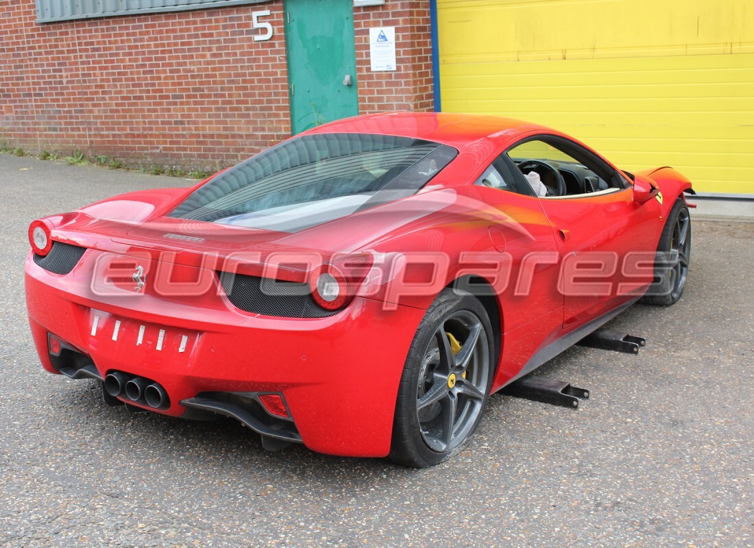 ferrari 458 italia (europe) with 11,732 miles, being prepared for dismantling #7