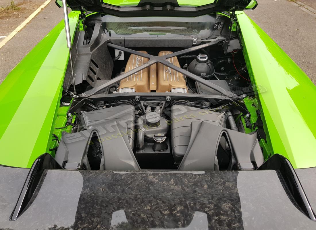 lamborghini performante coupe (2018) with 6,976 miles, being prepared for dismantling #13