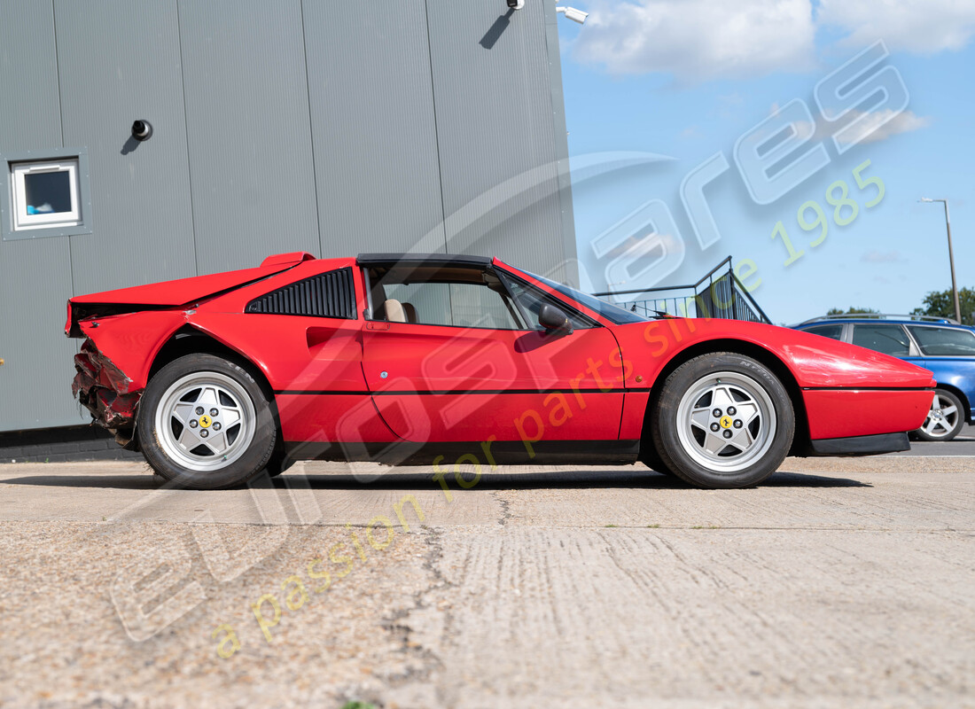 ferrari 328 (1988) being prepared for dismantling #6