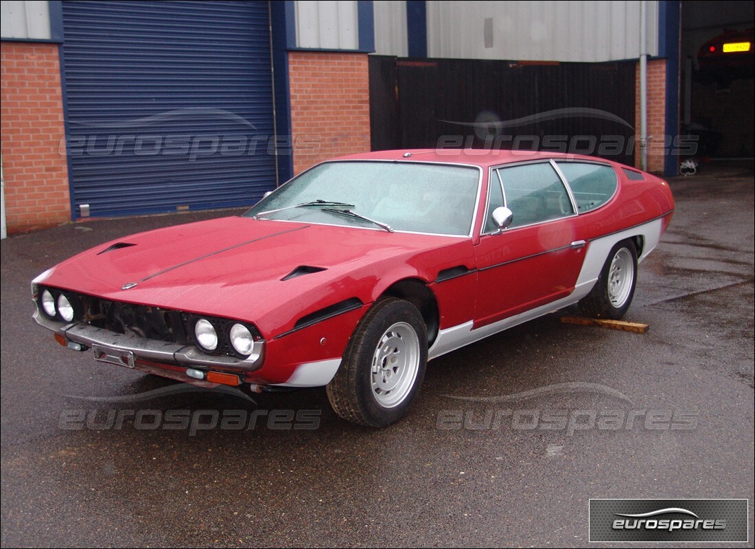lamborghini espada with 57,416 miles, being prepared for dismantling #1