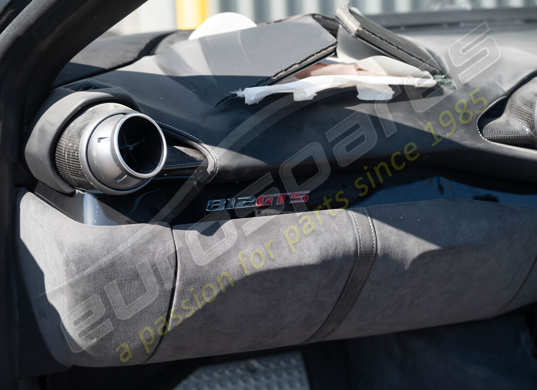 ferrari 812 gts with 620 miles, being prepared for dismantling #15