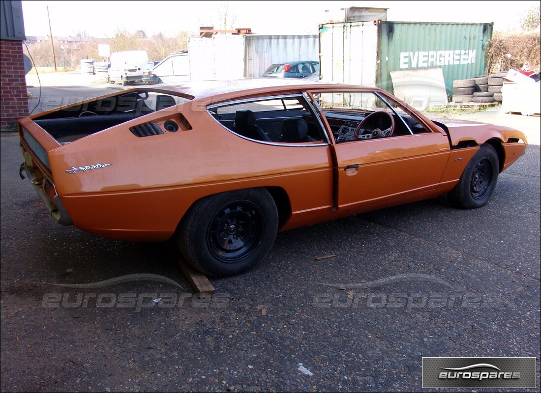 lamborghini espada with 44,000 miles, being prepared for dismantling #6